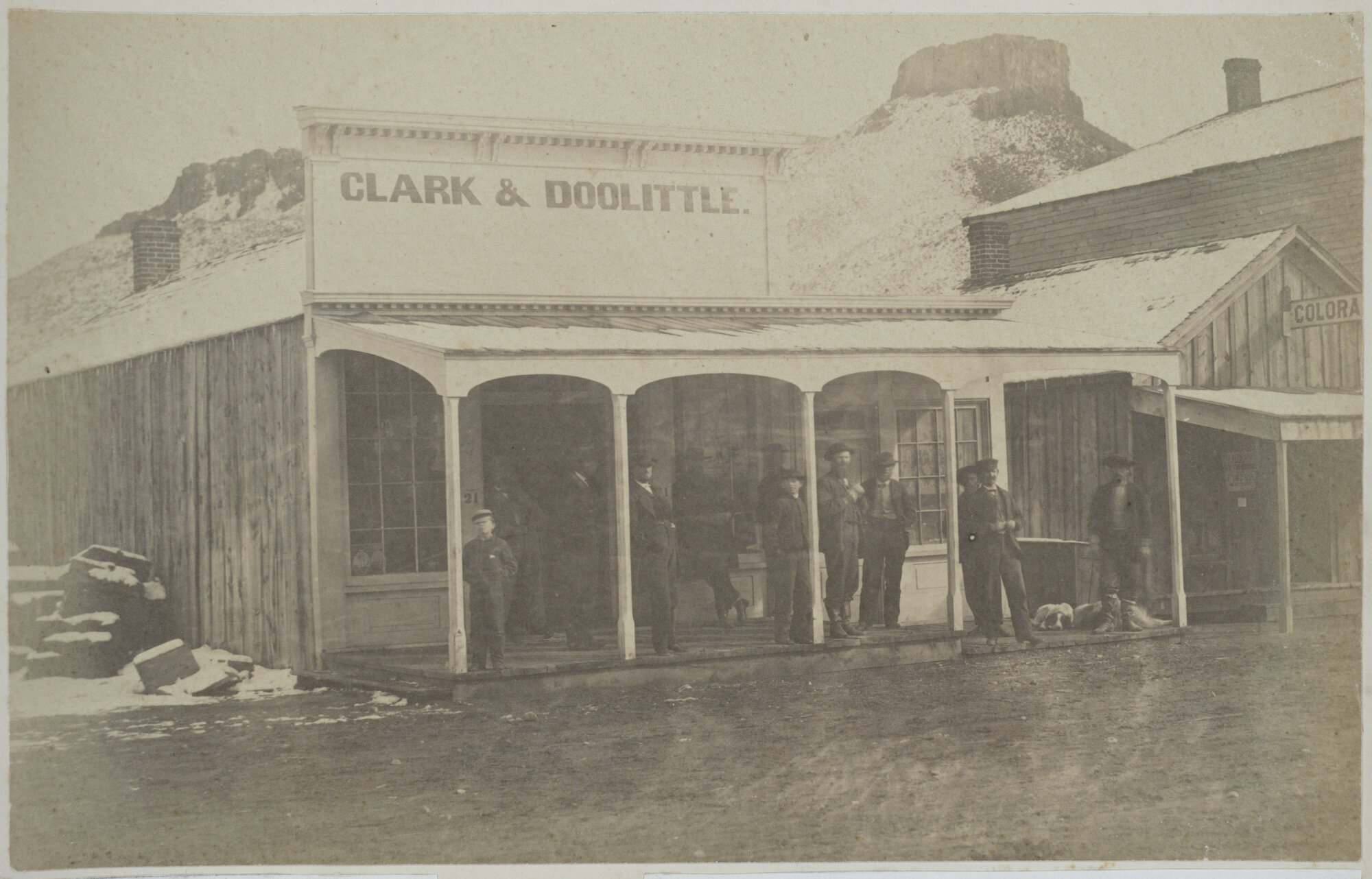 Pete's store at Golden City, Colorado